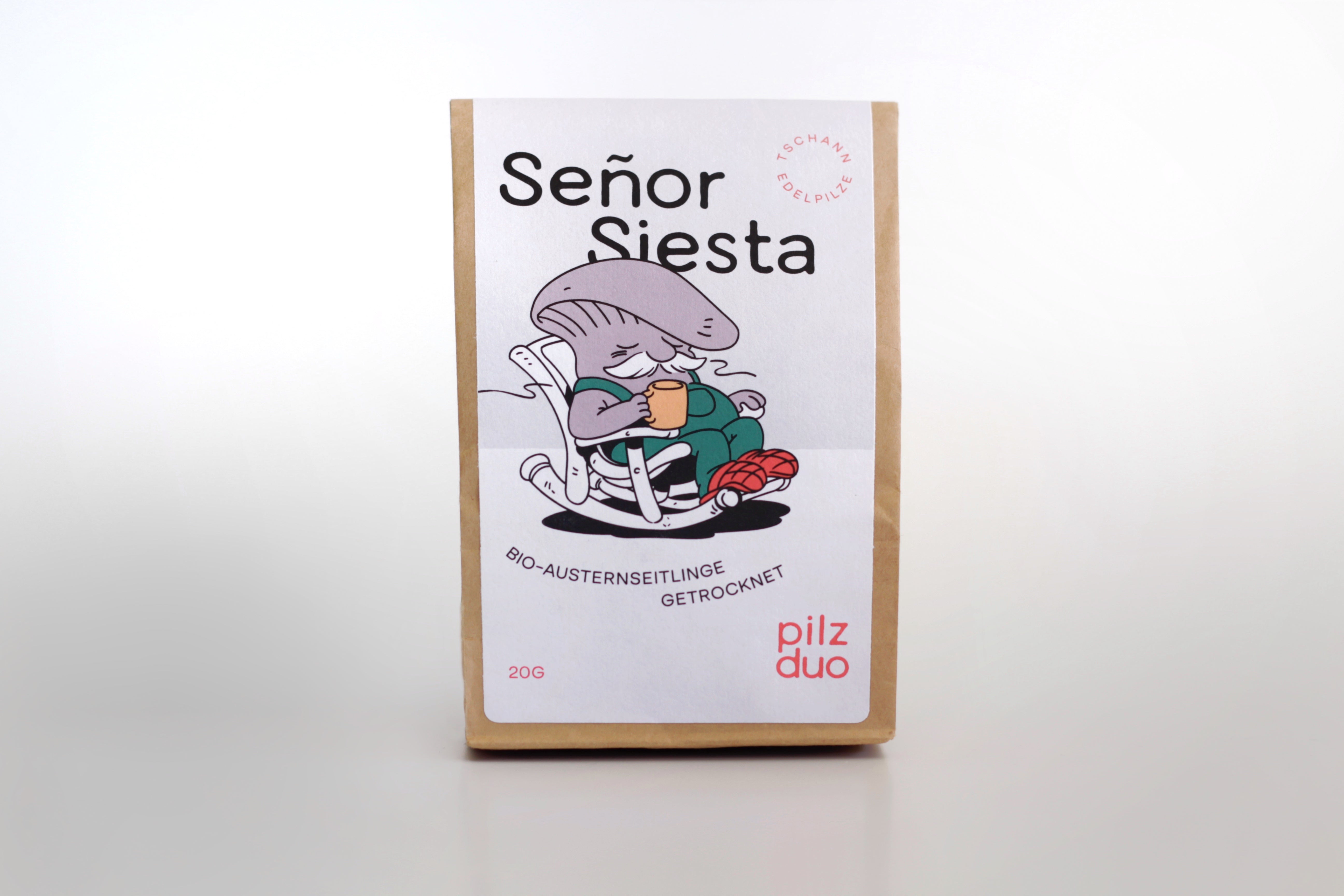 Señor Siesta nur ABHOLUNG Pilzduo