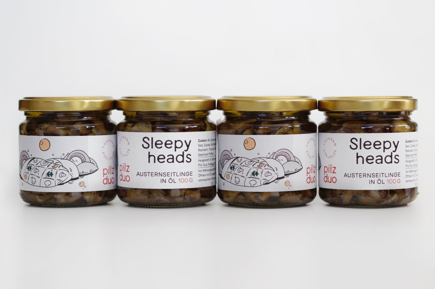 4er sleepy heads ohne Knoblauch